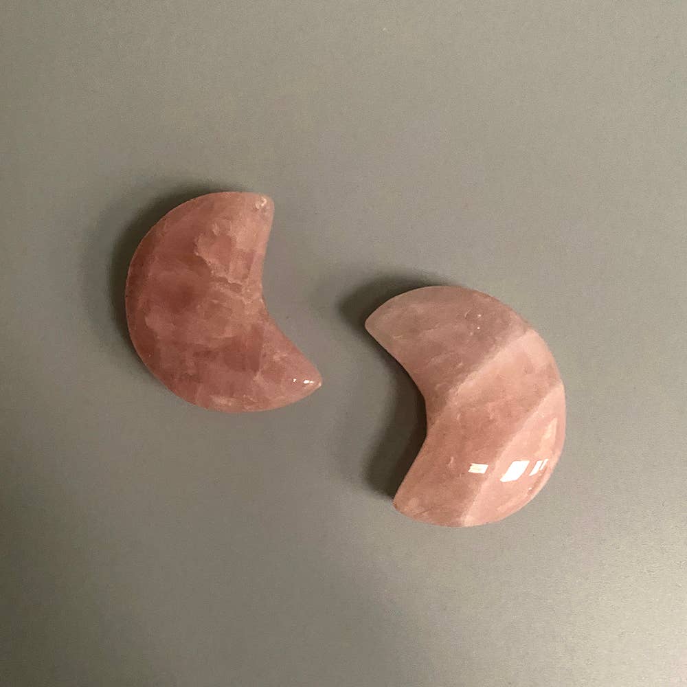 VIE – wholesale Spiritual stone/crystal – Crescent Moon Crystal, 3x2cm7