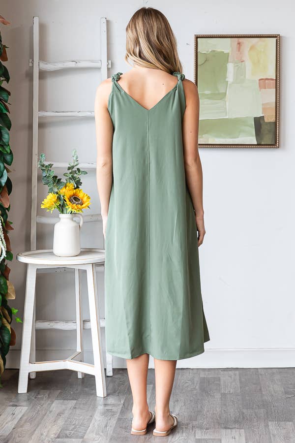 miroh - Wholesale Dress - Women's - KNOT DRESS MIDI DRESS 12
