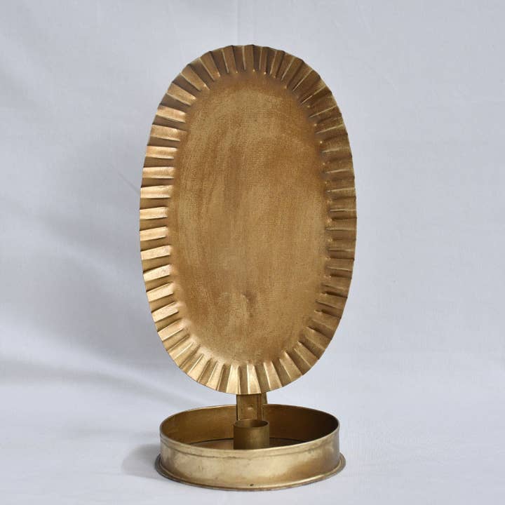 Scone ovalado de latón para venta al por mayor de Lila Rasa