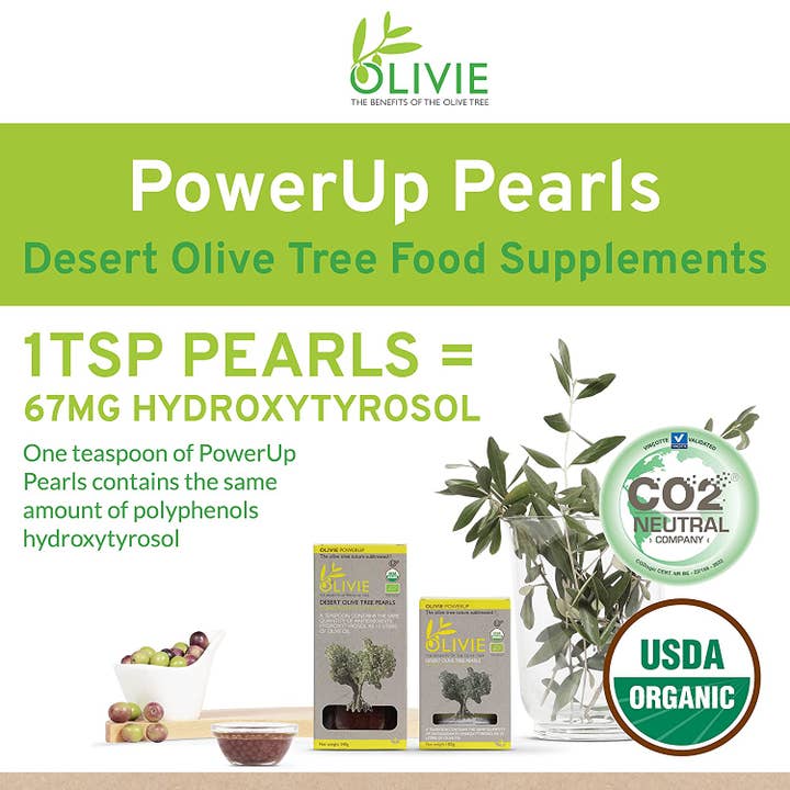 ATLAS OLIVE OILS - Wholesale Oral Supplement/Vitamin - OLIVIE POWERUP Pearls | Antioxidant Immune System Booster6