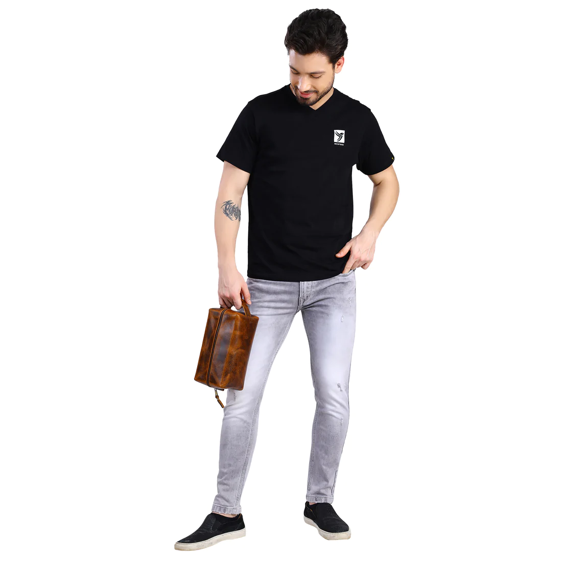 VELLAIRE - Wholesale Toiletry Bag - Men's - Mens Leather Toiletry Bag | LB18