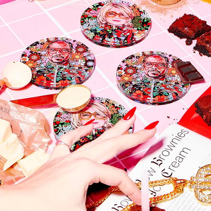 Tart By Taylor - Wholesale Coasters - Best Buds Acrylic Drink Coaster5