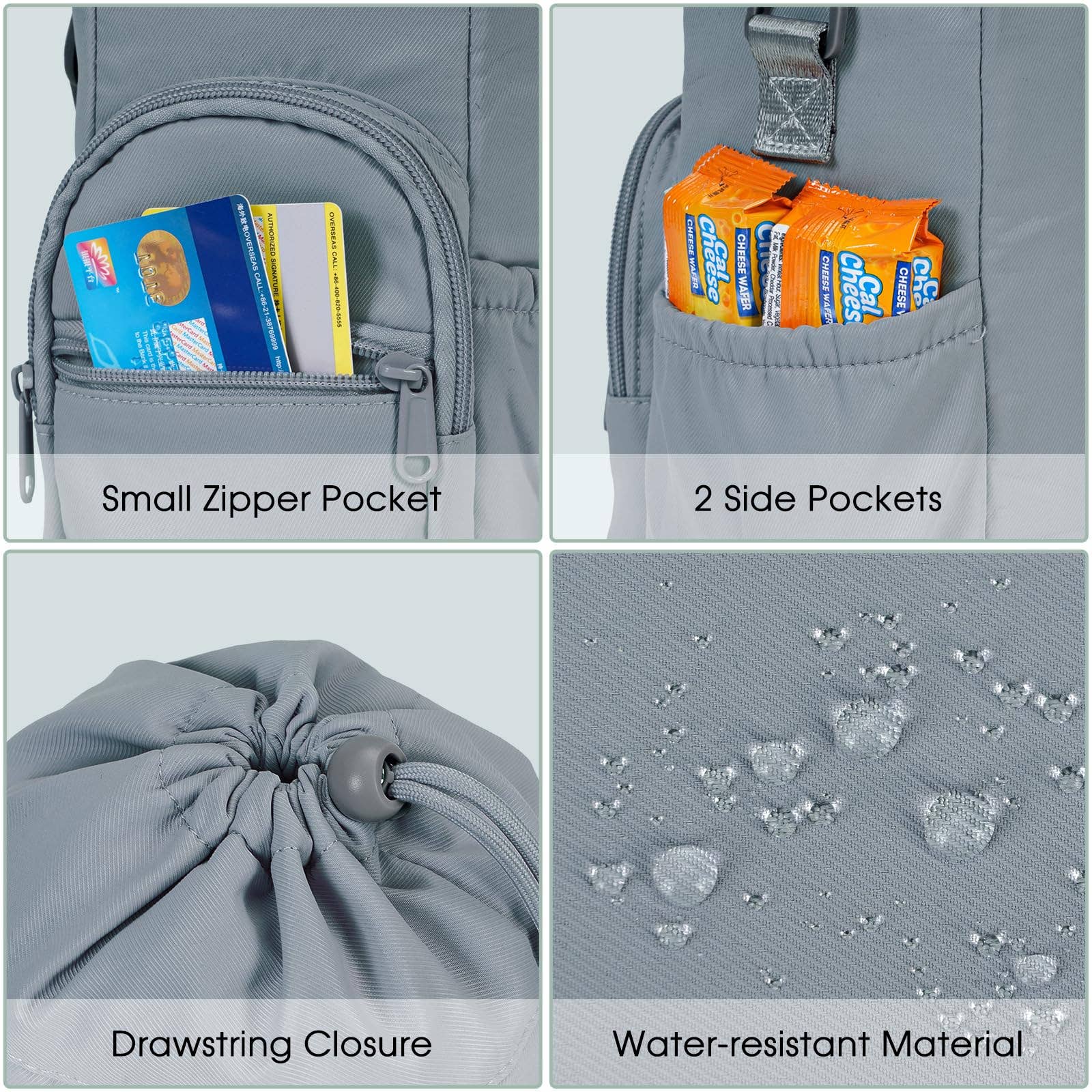 wandf - Wholesale Bottle Rack/Holder - Insulated Water Bottle Holder with Strap and Phone Pocket24