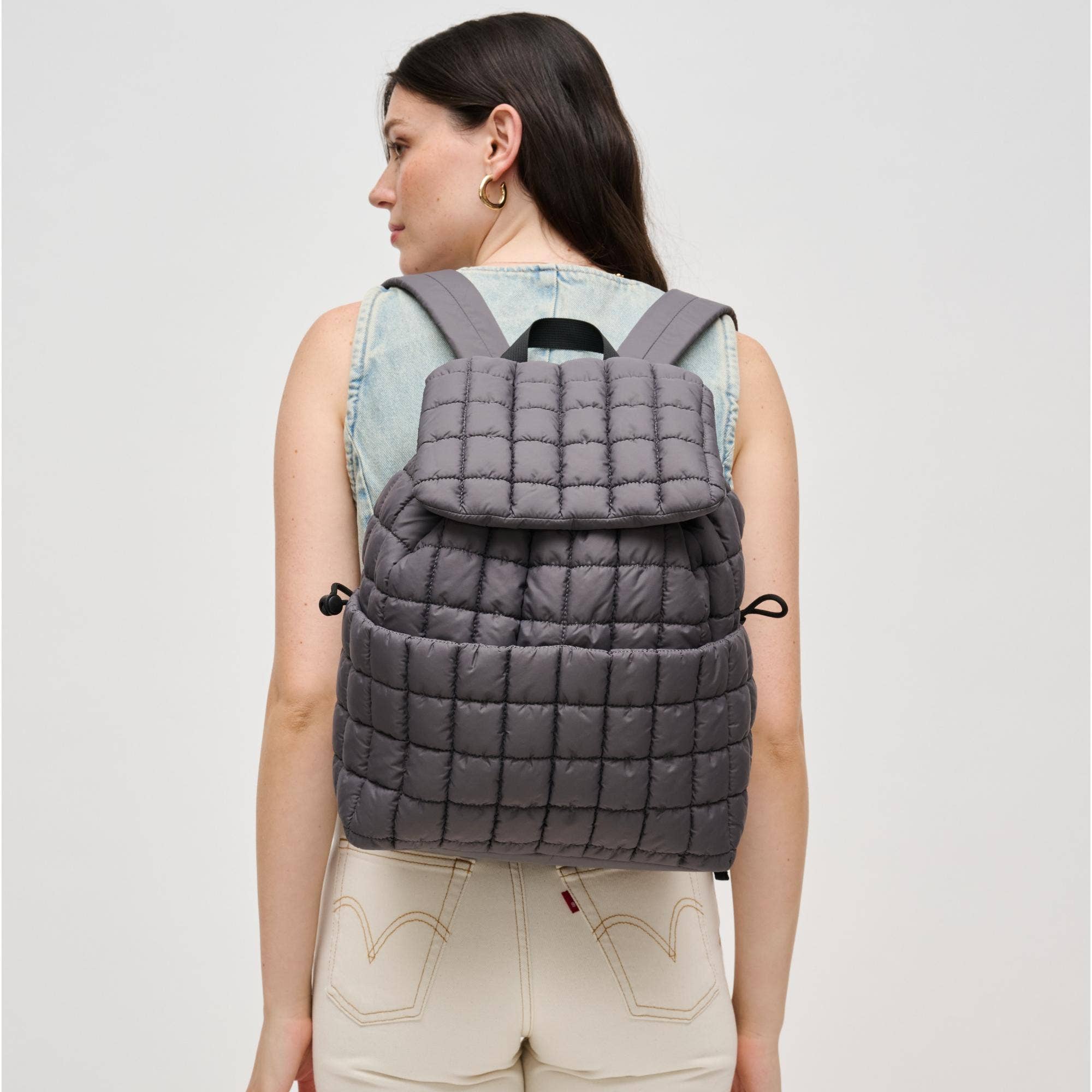 Urban Expressions - Wholesale Backpack - Women's - Alex Quilted Puffer Backpack9