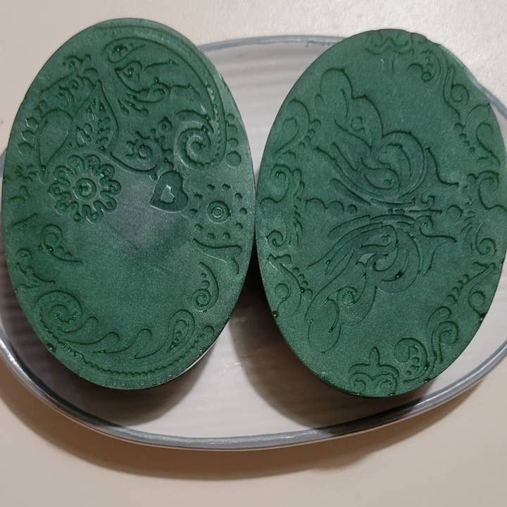 Savon Forest Fairytale, barre de savon ovale, barre de savon gaufrée pour la vente par CraftdeeD