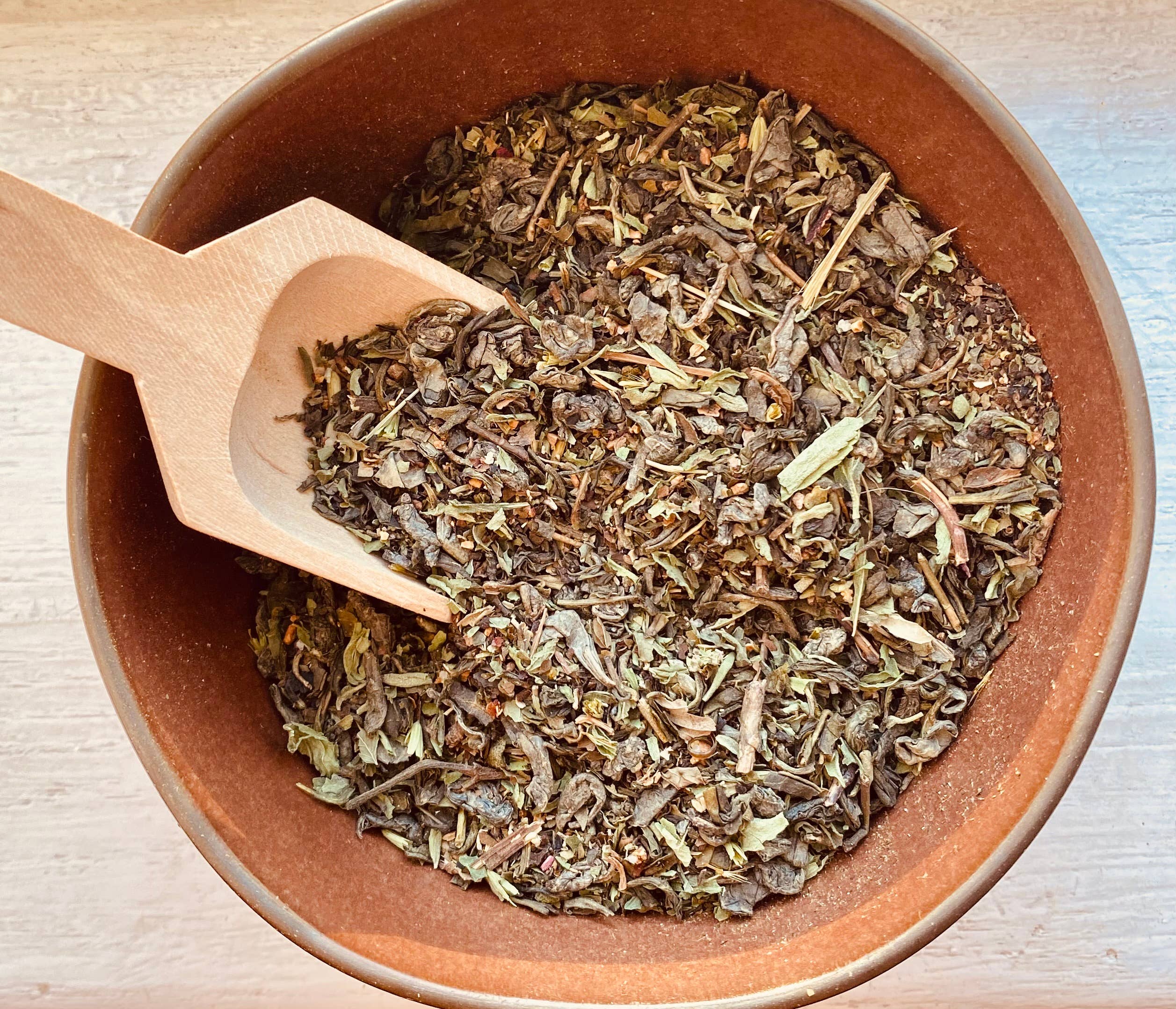 Birch Tea Co. - Wholesale Loose Tea - Cheerful - Green Tea Loose Leaf Tea Blend5