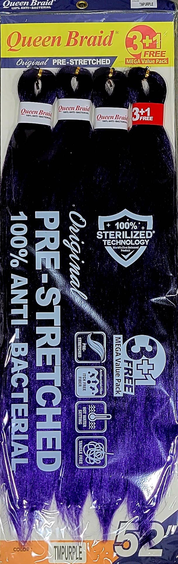 AEsthetic - Vente Extensions de cheveux - Mega pack QUEEN BRAID 3 + 1 pour extensions de cheveux8