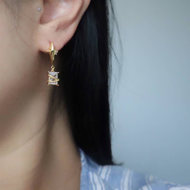 JESSA Jewelry - Wholesale Dangle Earrings - Starlight Dangle Earrings | Statement Earrings3