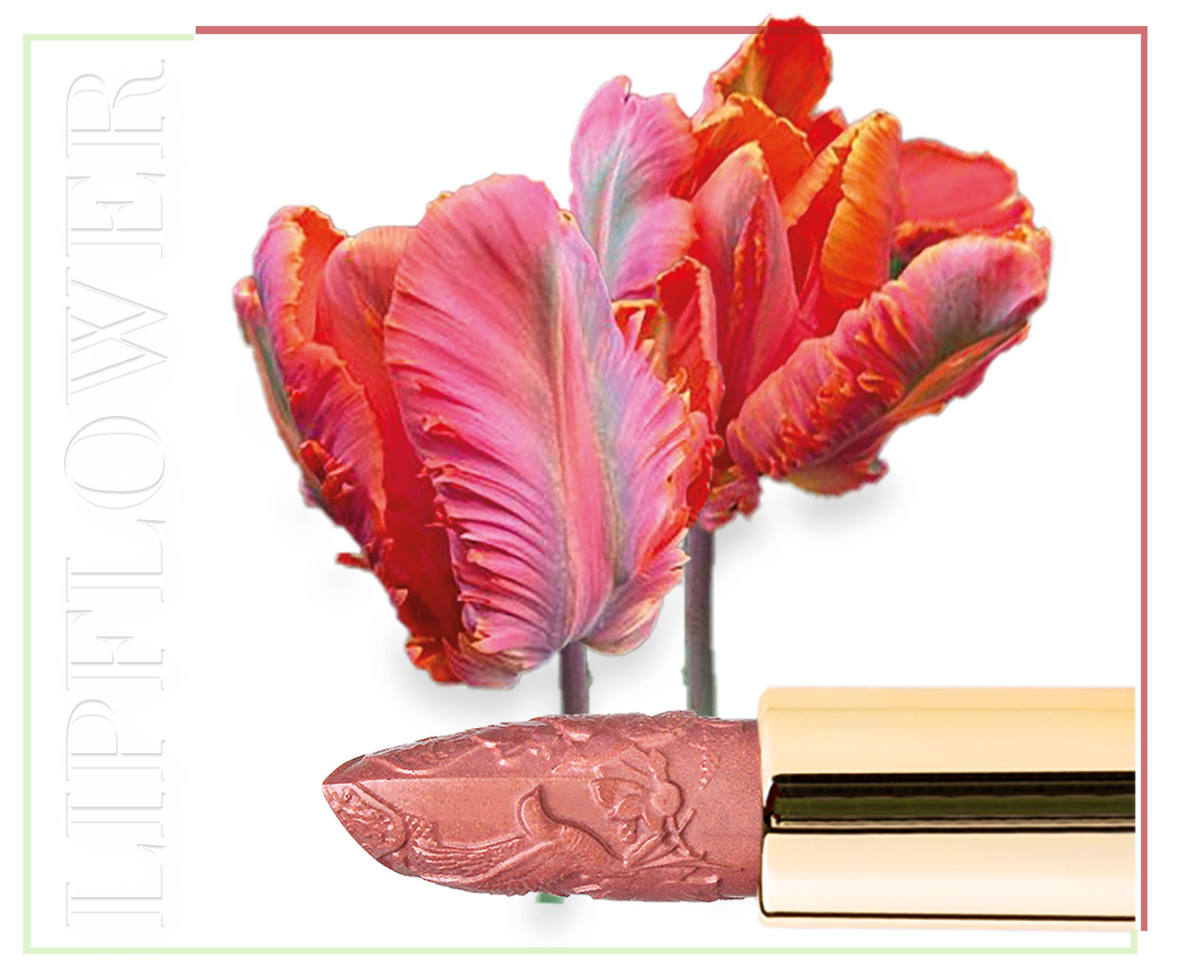 Bio Makeup - Wholesale Lipstick - Lip Flower Lipstick Tulip 196 VEGAN, ORGANIC2