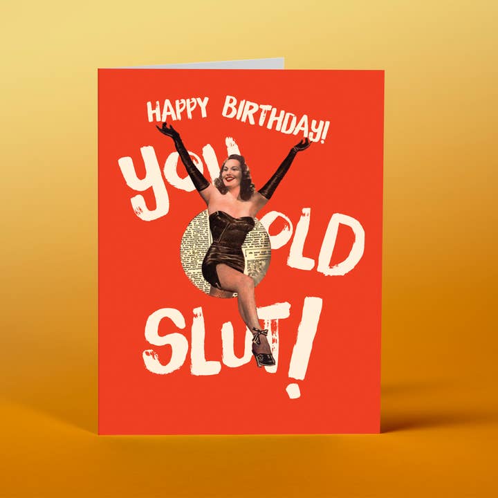 offensivedelightful - Wholesale Birthday Card - YOU OLD SLUT! birthday card2