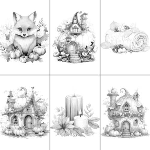 ColorFall Editions - Vendita all'ingrosso Libro da colorare e attività - Adulti - Libro da colorare a tema autunnale rilassante per adulti4