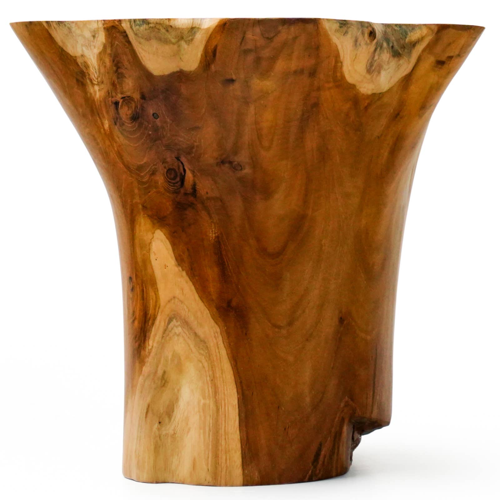 Rainforest Bowls – wholesale Vas – 12-tums blommande rotstock Teak Root Vase2