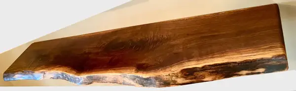 Steel Oak - Wholesale Wall Mounted Shelf - Live Edge Walnut Floating Shelves w/Beautiful Grain Patterns4
