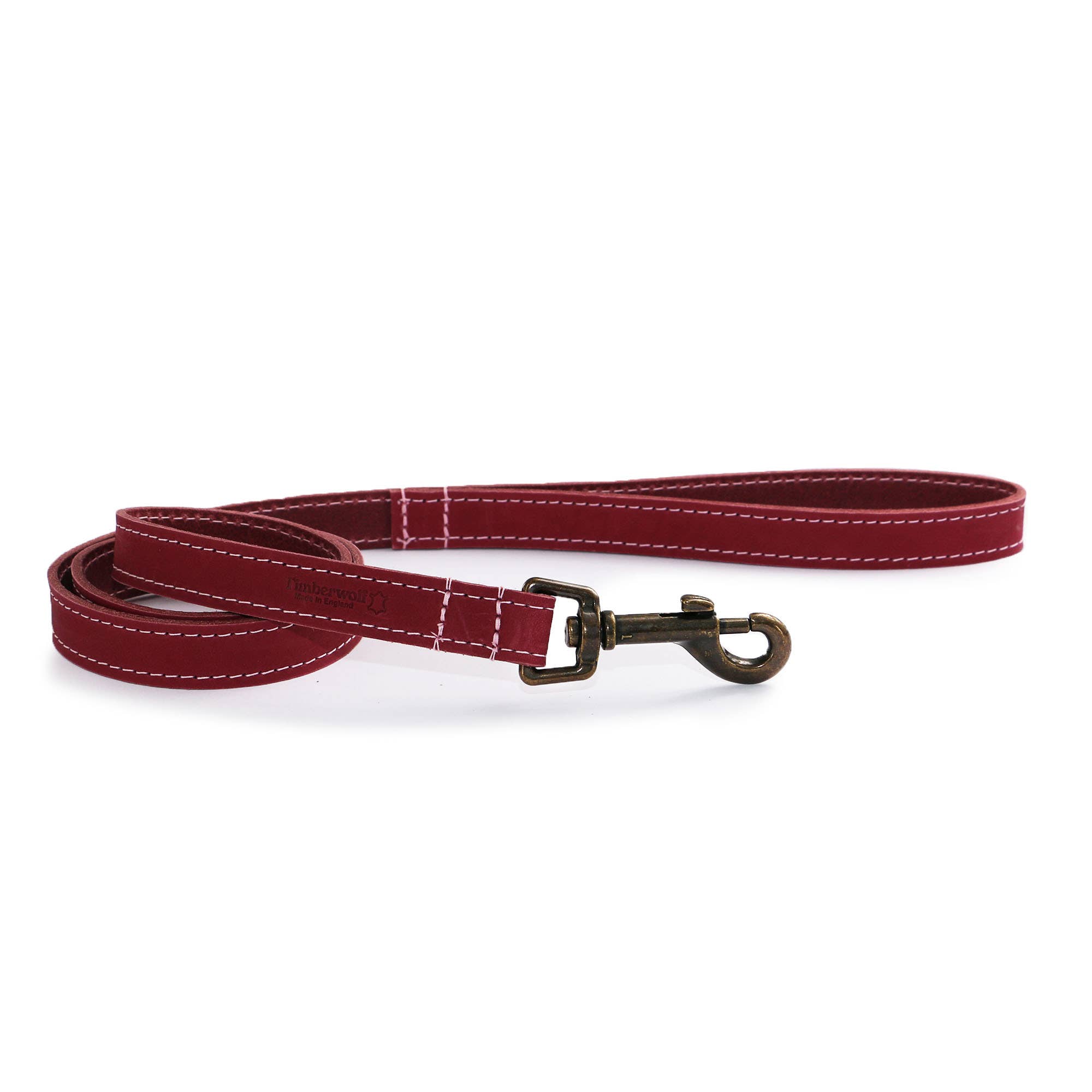 Ancol Pet Products Ltd – wholesale Pet leash – Dog – Timberwolf Leather Lead - various colours- 1m x 19mm5