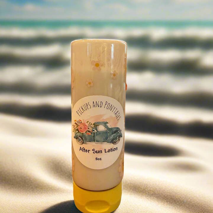 Lotion après-soleil pour la vente par Pickups And Ponytails