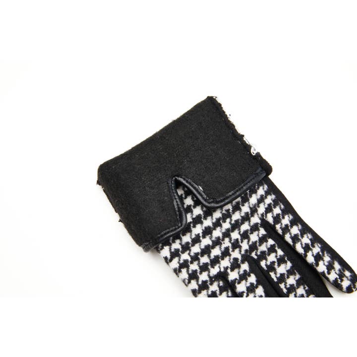 Aavion – wholesale Gloves – Women's – Women's Classic Houndstooth Touchscreen Gloves2