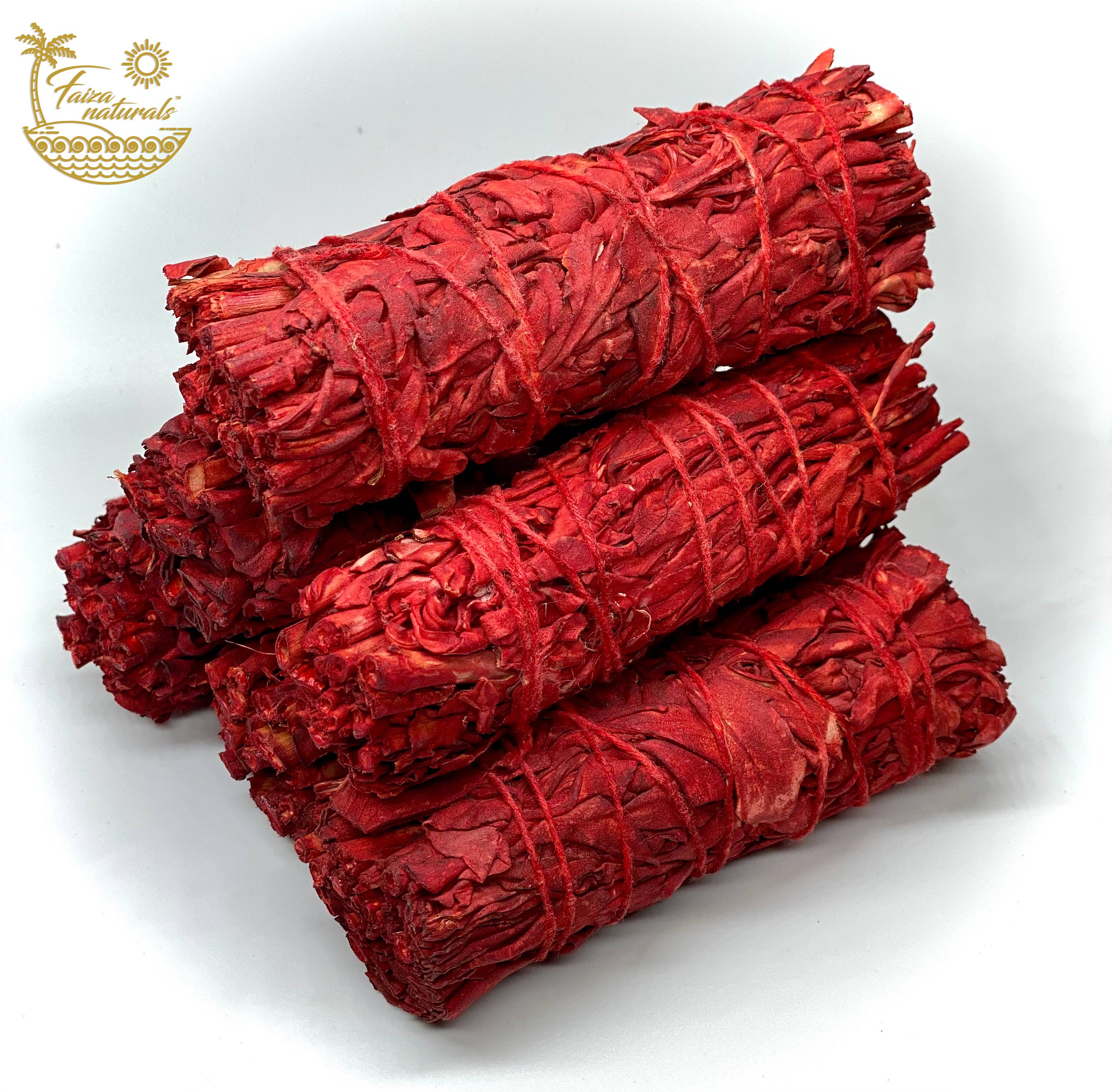 Faiza Naturals – wholesale Salviabunt – Dragons Blood White Sage-buntar2