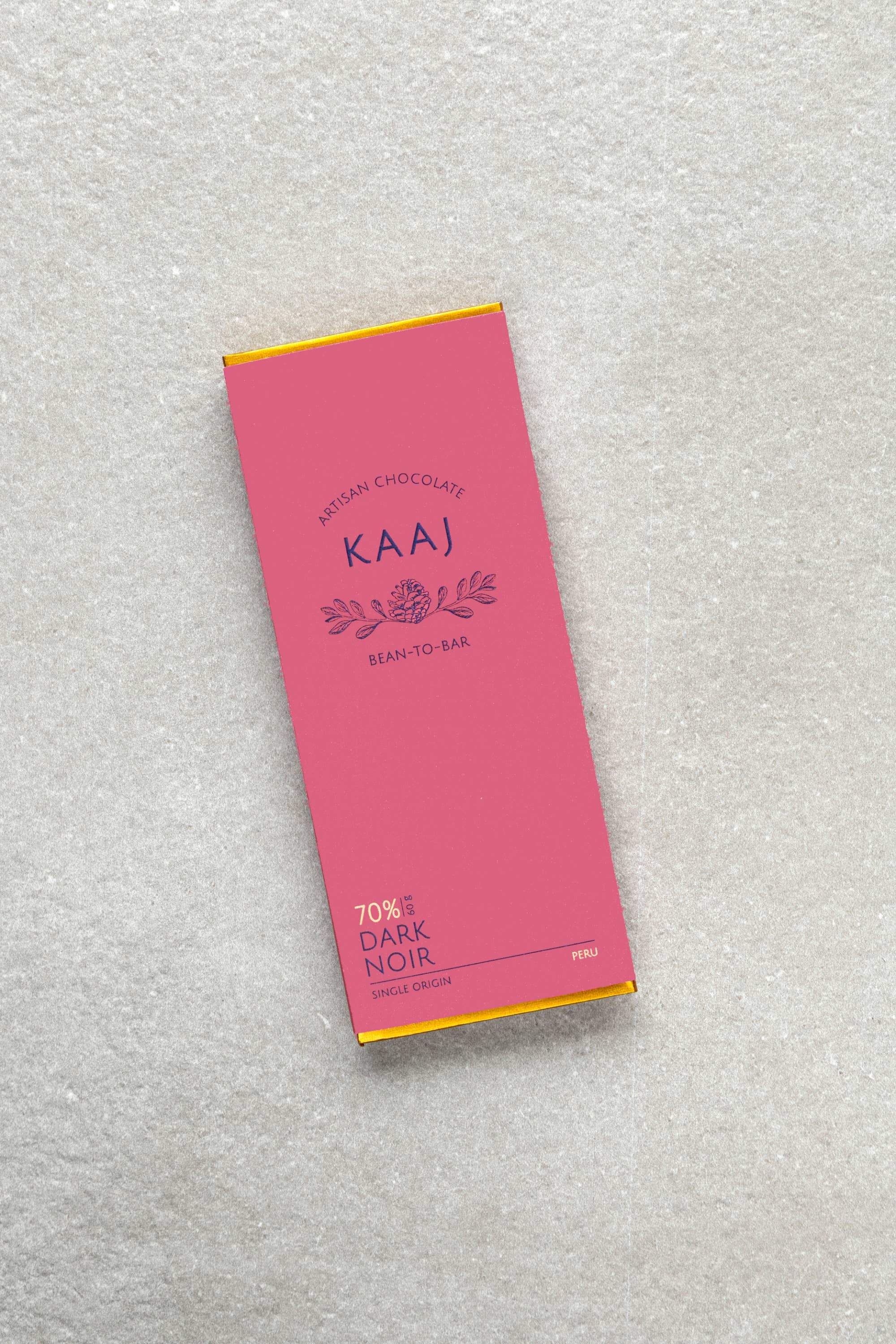 Kaaj Artisan Chocolate - Wholesale Chocolate Bar - Dark 70% Peru1
