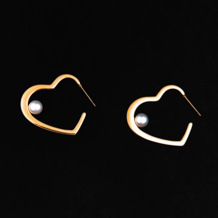 Eros Pearl Earrings for wholesale by Steward & James