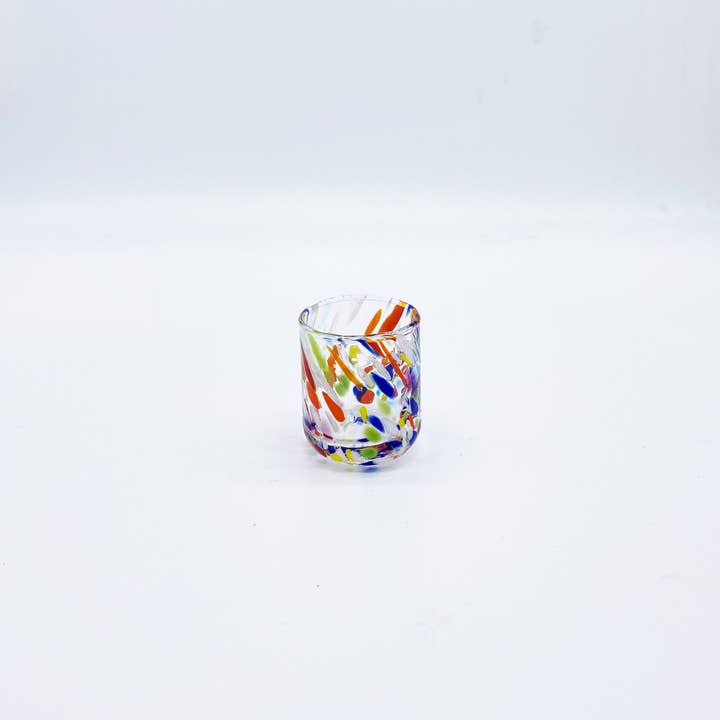 murano in web - Wholesale Drinking Glass/Cup - Murano glass - Venice - Multicolor Crystal Bottom