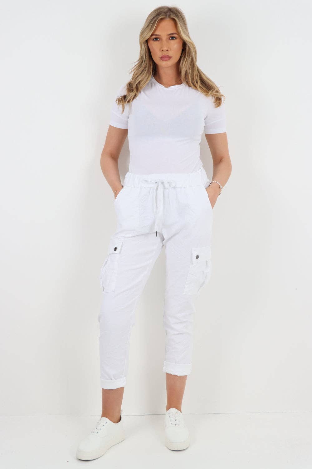 Miss Bold - Wholesale Pants - Women's - Italian Cargo Magic Trousers48