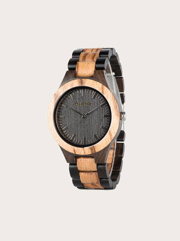 Wood&Chic – Engroshandel Armbåndsur - Herre – Kalmia mænds kvarts træ ur5