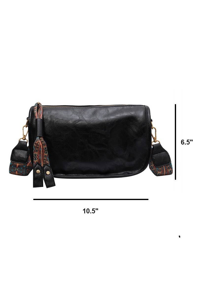 42POPS – wholesale Axelremsväska – Dam – SI-25725 MÖNSTER REM DRAGKEDJA AXELVÄSKA4