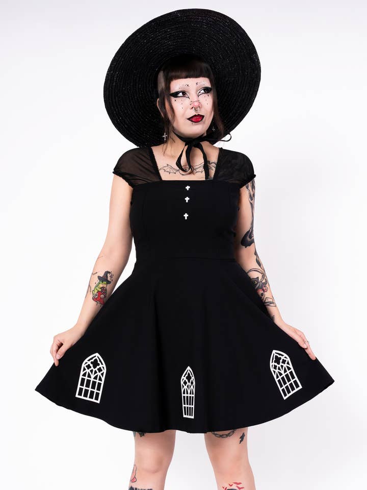 Abito She Sell Sanctuary - Fosforescente per la vendita all'ingrosso da parte di Putré-Fashion