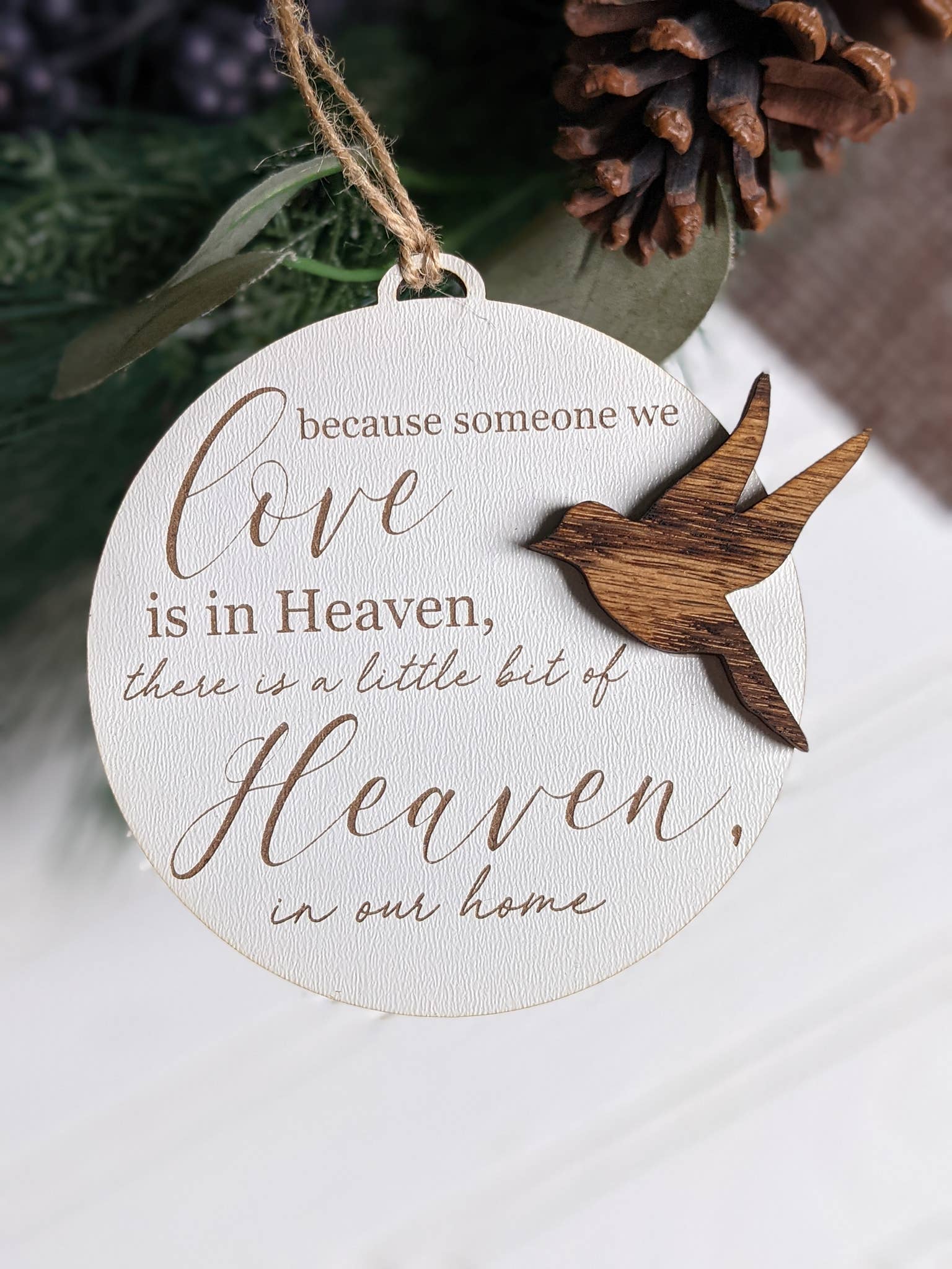 Richer Design Co. - Wholesale Ornament - Memorial Heaven Christmas Ornament1