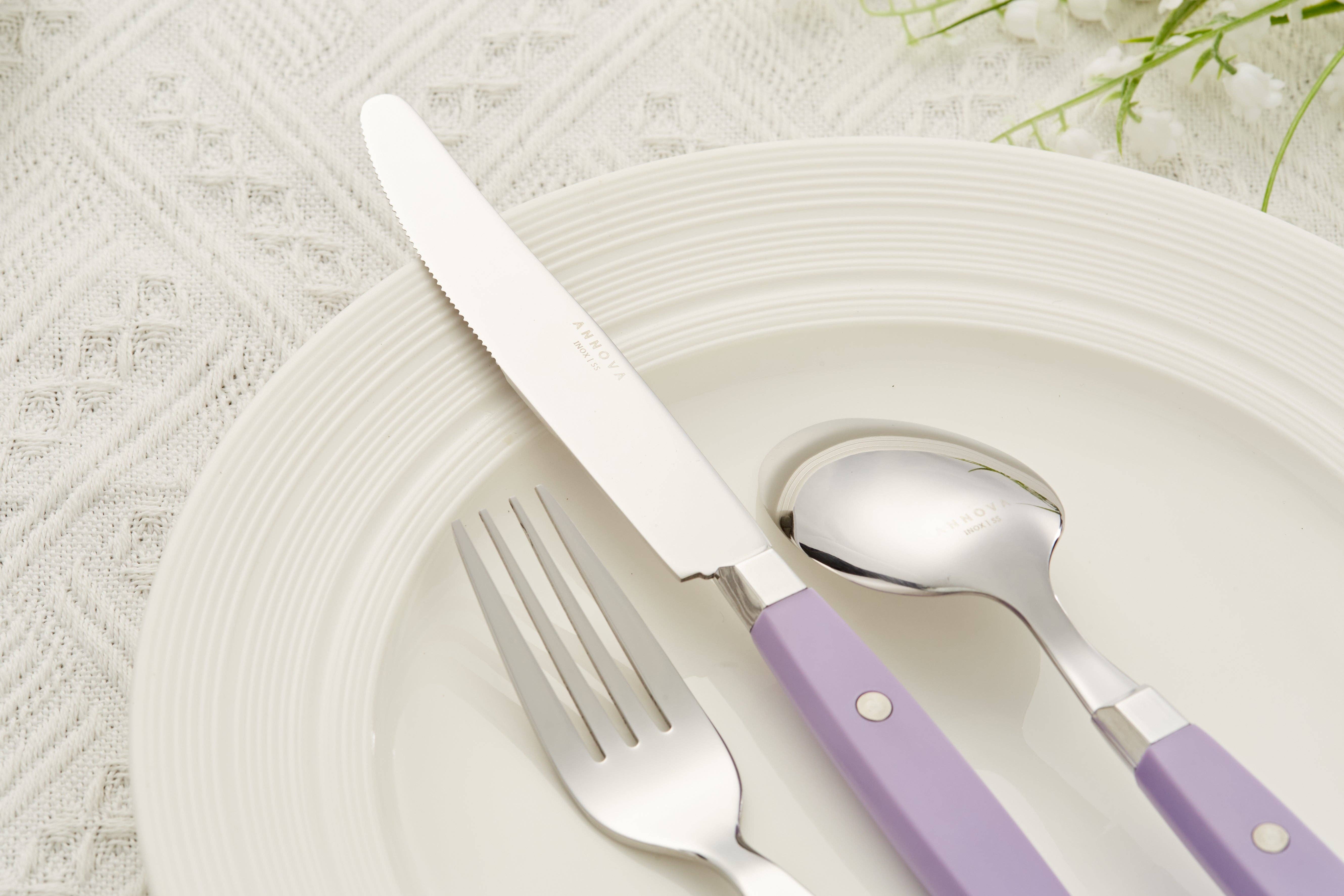 ANNOVA - Venta al por mayor Conjunto de cubiertos - Juego de Cubiertos Retro ANNOVA de 20 Piezas41