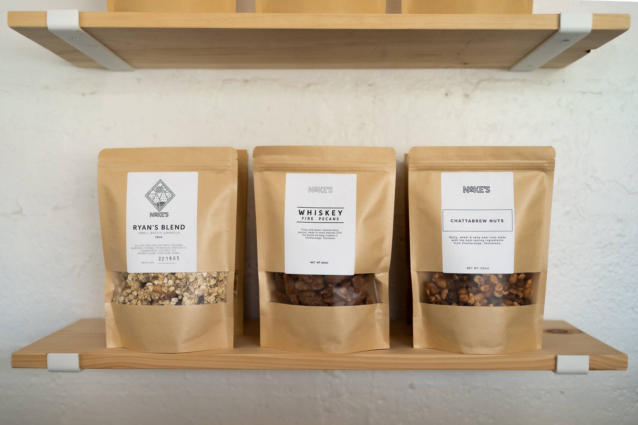 Noke's Granola - Wholesale Nuts - Bourbon Glazed Pecans2