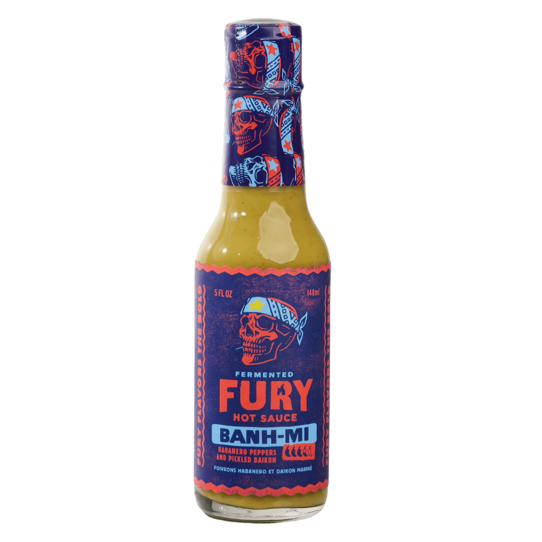 Fury Hot Sauce - Wholesale Hot Sauce - Banh-Mi - Zesty Vietnamese Inspired Hot Sauce3