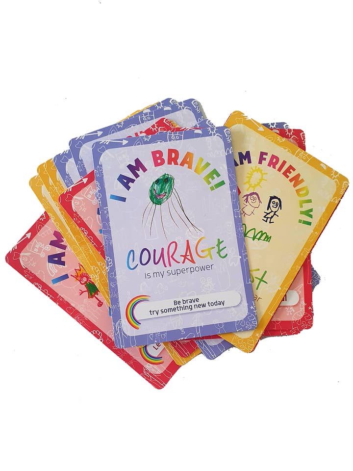 Children's positive affirmation cards | Fun learning for wholesale by Emily and Eve