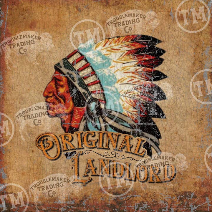 TroubleMaker Trading Company - Wholesale Art Print - Original Landlord Square Artwork1