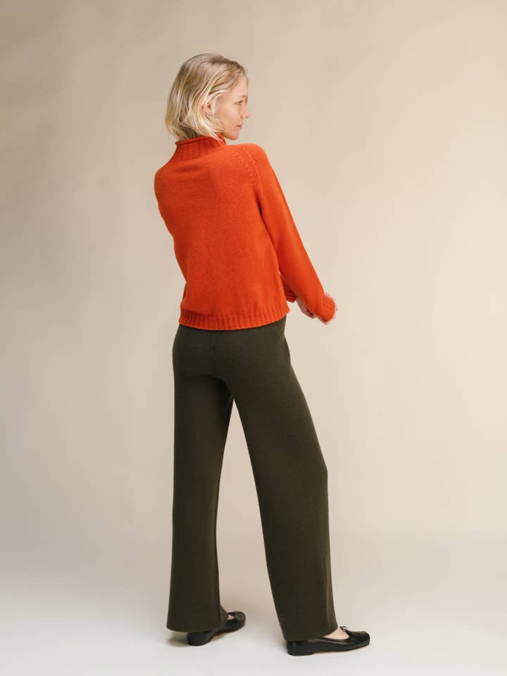 Lèmme - Wholesale Pants - Women's - Cashmere Mix Solid Trousers13