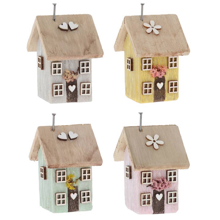 Spring Folk Art Single House Mini and other Purchase Wholesale plaques. Free Returns & Net 60 Terms on Faire trending on Faire.