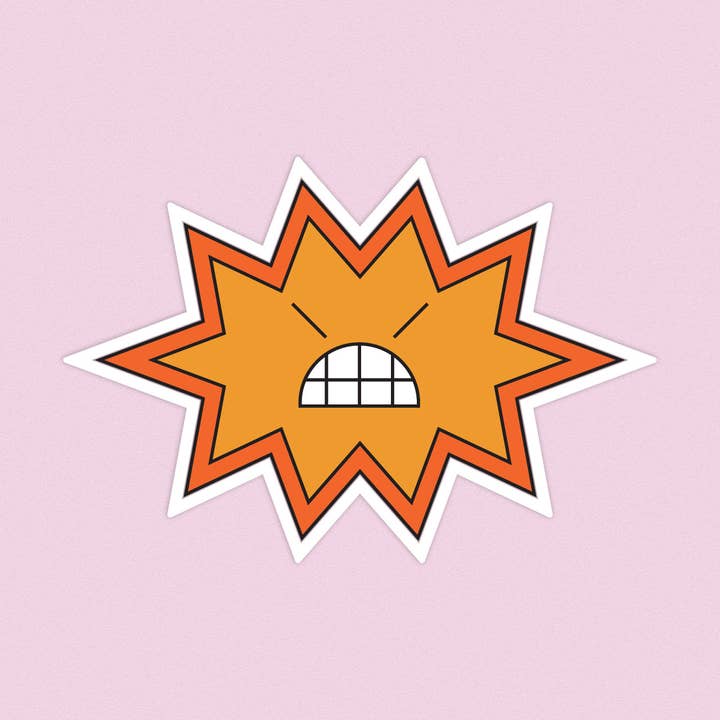 Adesivo Anger: An Anxiety per la vendita all'ingrosso da parte di Pretty Useful Co.