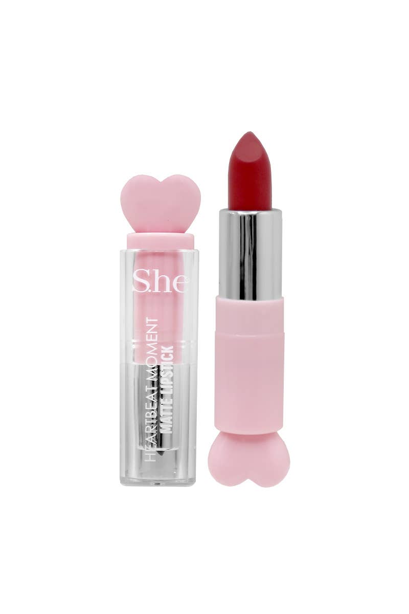 PINEAPPLE Beauty - Wholesale Lipstick - Makeup She LS1062 Heartbeat Moment Matte Lipstick - 36 pcs2