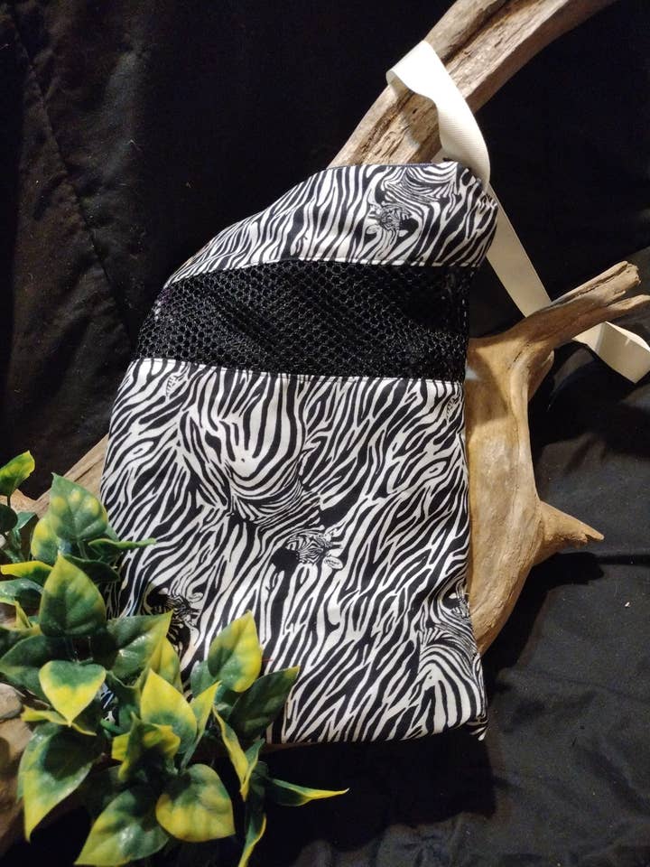 Zebra Print Bonding Bag for wholesale by FurEver Creation