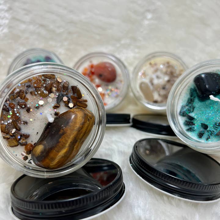 Element Apothecary – wholesale Burkljus – Zodiac astrologi Crystal avsikt ljus uppsättning 121