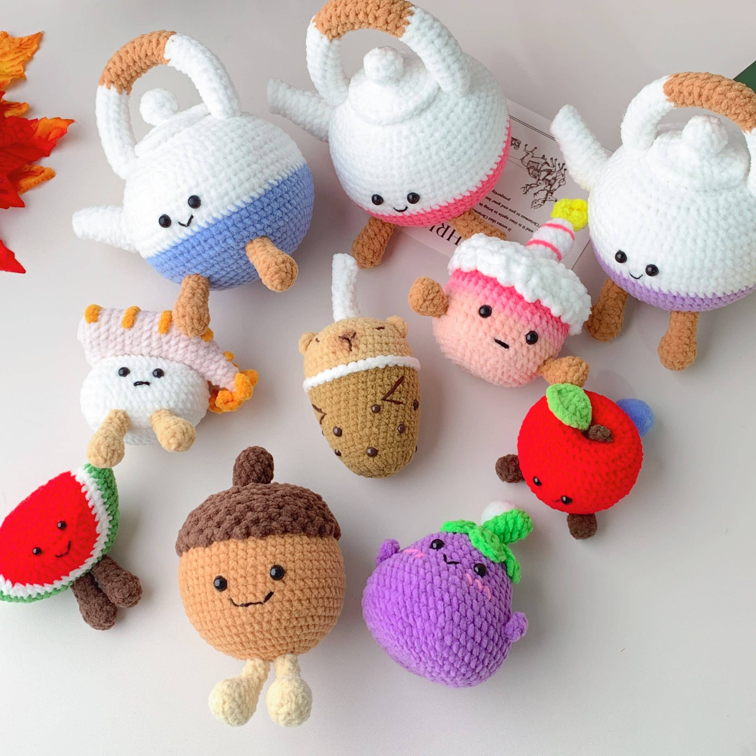 Lilyrosy（Duty free) – Engroshandel Plyslegetøj - Børn og baby – Hæklet Jellycat Plysdyr – Blød, Squishy7