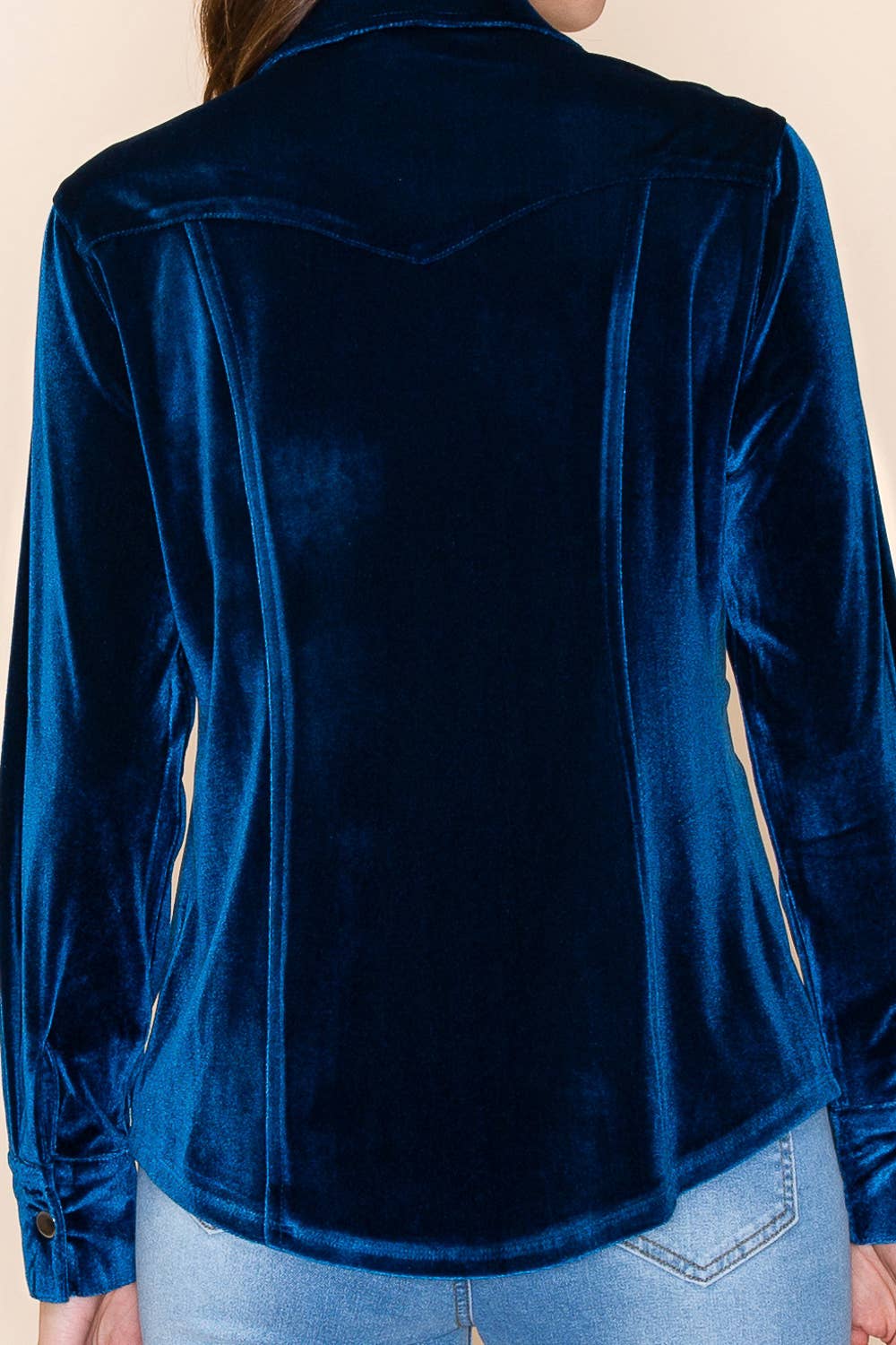 W.A.Y. --Wonderful And Young - Wholesale Shirt - Women's - W.A.Y VELVET SHIRT7