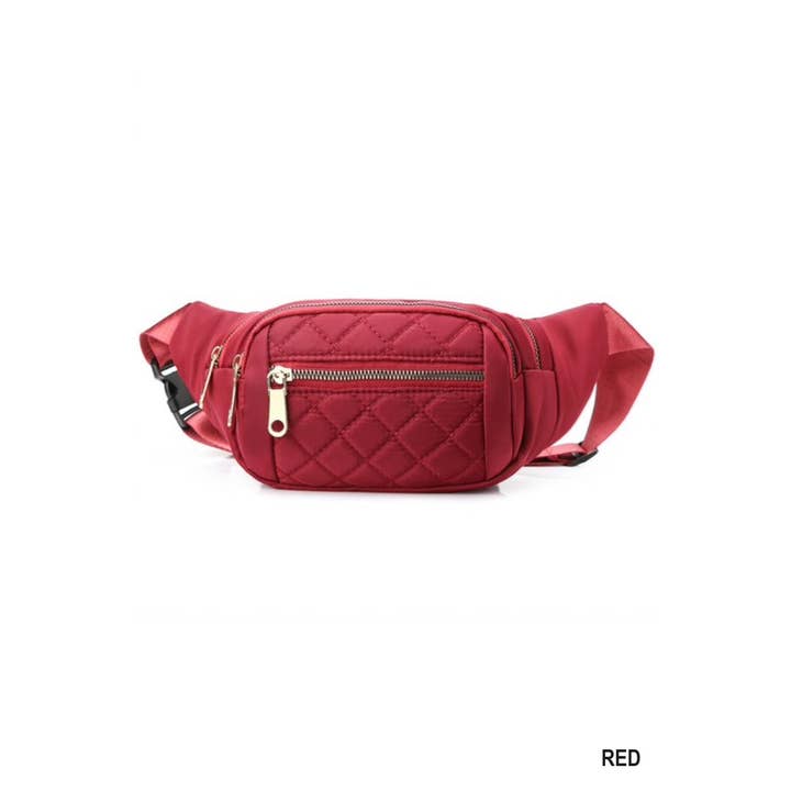 42POPS - Venta al por mayor Riñonera - Mujer - , RIÑONERA ACOLCHADA MULTIBOLSILLO SI-25562