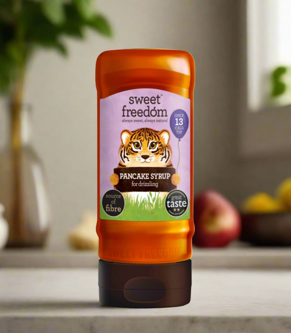 Sweet Freedom – wholesale Maple syrup – PANCAKE SYRUP (previously called Golden Syrup) for drizzling & baking, 350g6