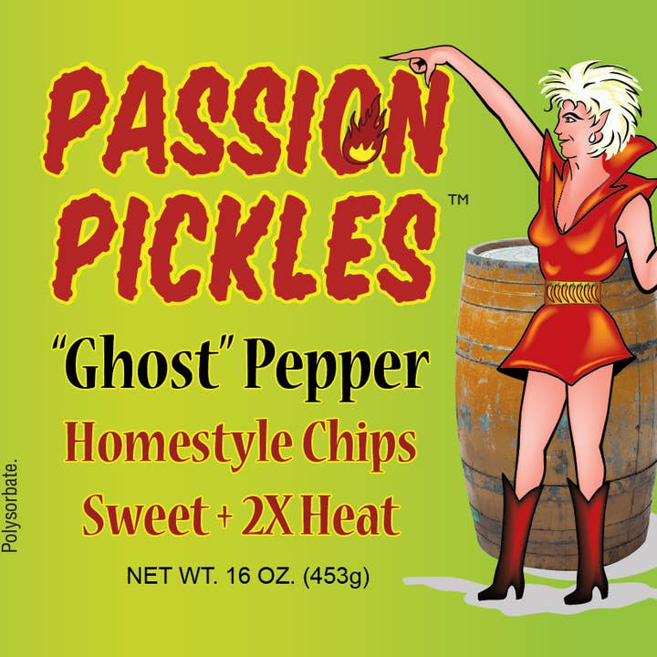 Cin Chili & Company - Vente Légumes marinés - Fantôme Pepper Passion Cornichons