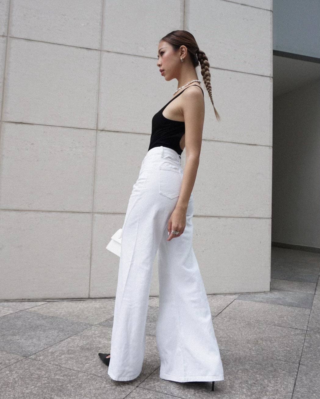 Lamin - Black Low Back Bodysuit for wholesale on Faire2