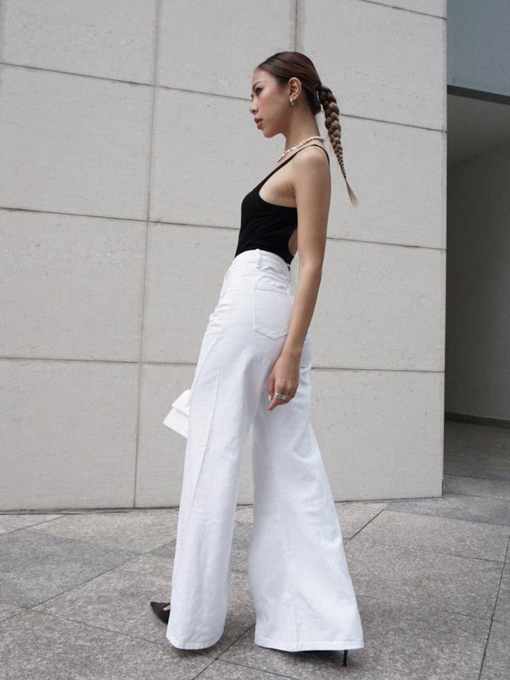 Lamin - Black Low Back Bodysuit for wholesale on Faire2