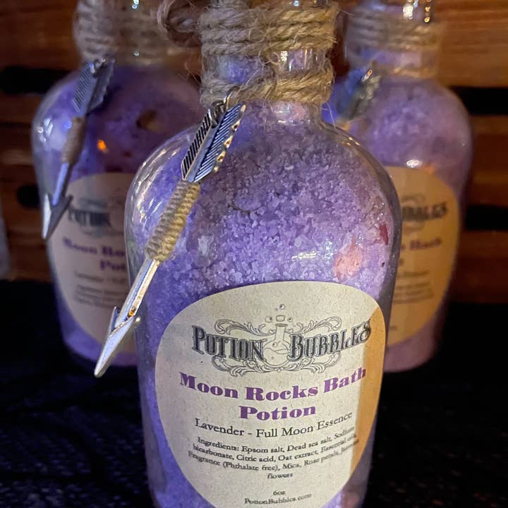 Potion Bubbles - Wholesale Bath Salts - Moon Rocks Bath Potion0