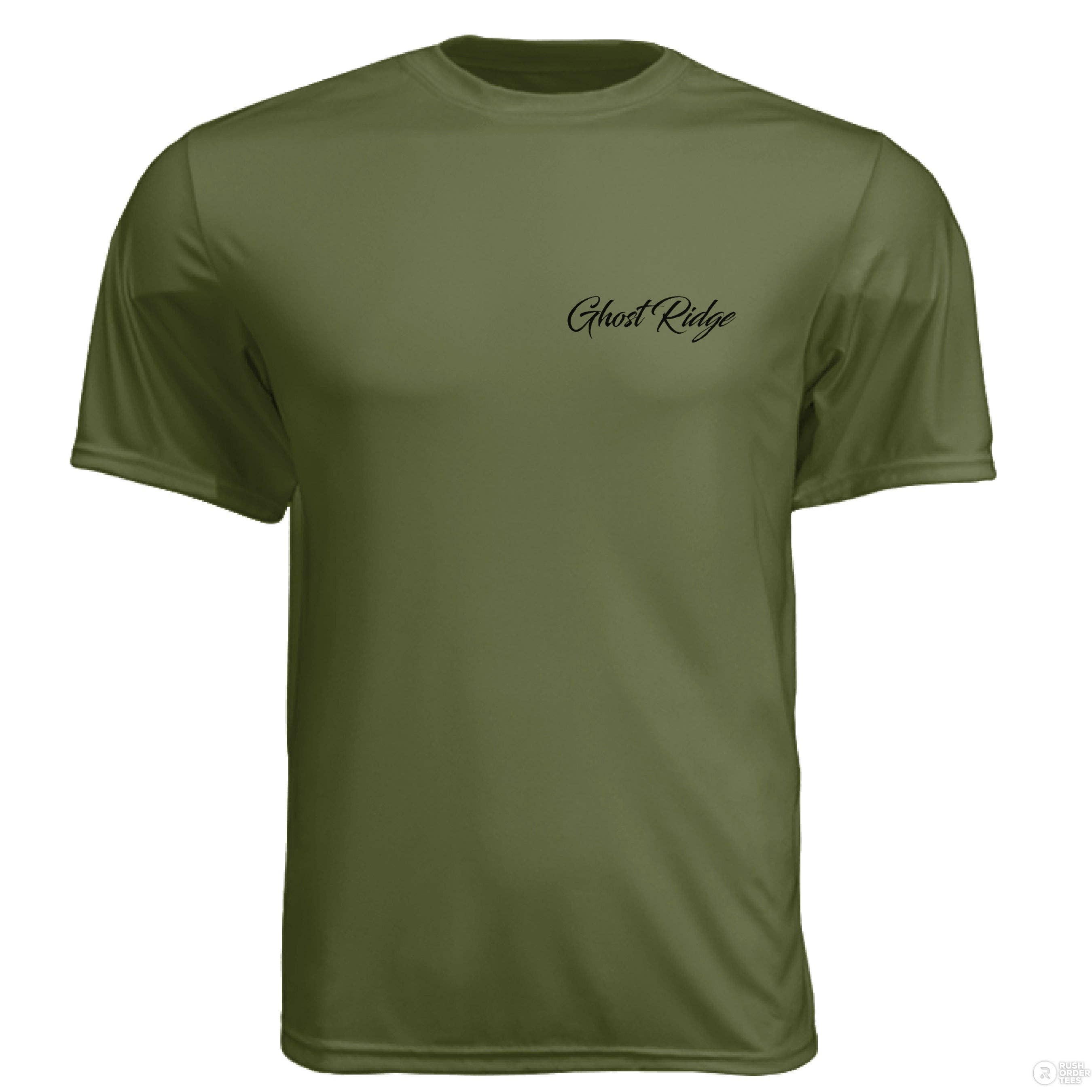 Ghost Ridge Brand - Wholesale Screen Printed T-Shirt - Men's - A4 Dri-Fit Feather TShirt5