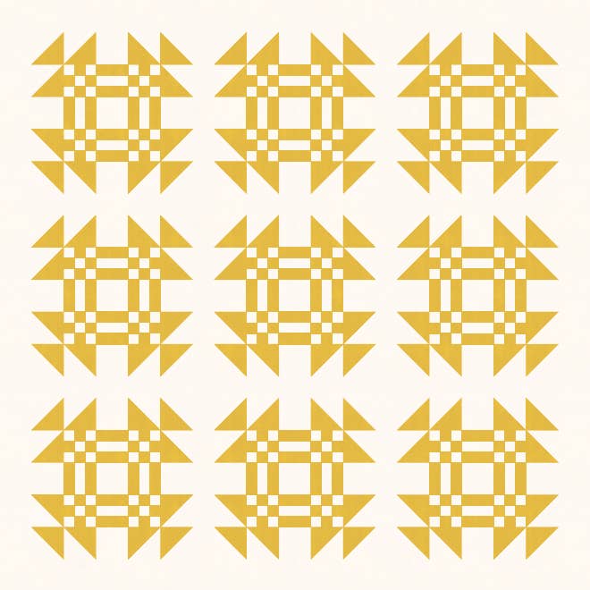 Penelope Handmade - Wholesale Quilt - Gables Quilt Pattern | Paper Version10